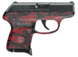 Ruger LCP 380ACP 6+1 Red Digital - 3749