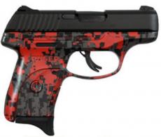 Ruger LC9S 9MM 7+1 3.12in Red Digital Camo - 3266