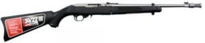 Ruger .22 LR  Stainless Steel Synthetic 10RD 16.1in