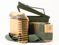 GBW Cartridge 7.62 NATO M80 Ball Ammunition, Linked, 200rds