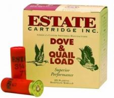 Estate 12 Ga. Heavy Upland Game 2 3/4" 1 1/8 oz, #8 Lead Round - HG128 Estate 12 Ga. Heavy Upland Game 2 3/4" 1 1/8 oz, #8 Lead Round - HG128