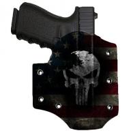 Bare Arms Distressed Skull Holster for Glock