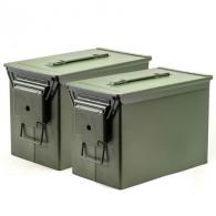 Fat 50 Ammo Cans/Green 2 Pack