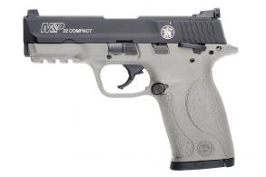 Smith & Wesson M&P22 Compact .22 LR Rimfire Pistol with H152 Stainless Cerakote Finish - 12399 Smith & Wesson M&P22 Compact .22 LR Rimfire Pistol with H152 Stainless Cerakote Finish - 12399