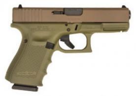 GLOCK 22 GEN4 .40 S&W 4.49" 15RD BAZOOKA GREEN Flat Dark Earth