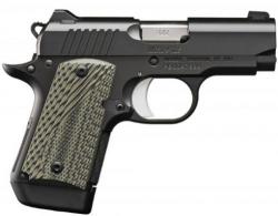 Kimber Micro 9 TLE 9MM 3.15 IN. Barrel Matte Black FIN.ish 7 Rds - 3300191 Kimber Micro 9 TLE 9MM 3.15 IN. Barrel Matte Black FIN.ish 7 Rds - 3300191