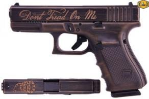 Glock G19 G4 9mm "Don't Tread On Me" 4" 15+1 - UG1950204DTOM