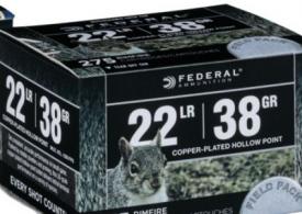 Federal Black Pack .22 LR  38gr CPHP 1100 rounds