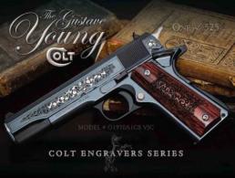 Colt Gustave Young Engraved .45 ACP 5in. 7+1 - O1970A1CSVJC Colt Gustave Young Engraved .45 ACP 5in. 7+1 - O1970A1CSVJC
