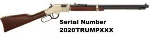 Henry H004 TRUMP Golden Boy .22 LR Trump Serial Numbers - H004TRUMP Henry H004 TRUMP Golden Boy .22 LR Trump Serial Numbers - H004TRUMP