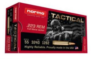 500 Rounds Norma 223 55gr FMJ FREE SHIPPING! - 295040020CASE