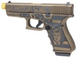 Glock G19 GEN4 9MM COMPACT FXD 4.6" 15RD Austria TRUMP - PG1950203T Glock G19 GEN4 9MM COMPACT FXD 4.6" 15RD Austria TRUMP - PG1950203T