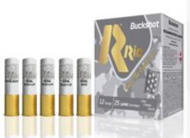 Rio Royal Buck Low Recoil 00 Buck 12GA 9 pellet 25 pack 2 3/4 - RBLR12925