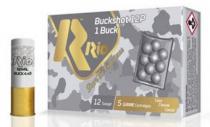 Rio Royal Buck Buckshot 12 Gauge Ammo 1 Buck 12 Pellet 5 Round Box - RB1212