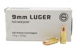 GECO 9mm 115GR FMJ 50rd - 220240050 GECO 9mm 115GR FMJ 50rd - 220240050