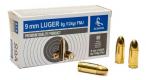 Federal American Eagle Total Syntech Full Metal Jacket Round Nose 9mm Ammo 124 gr 50 Round Box