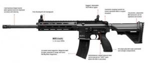 HK Heckler & Koch MR556A1 MLOK 5.56 30+1 - 81000533 HK Heckler & Koch MR556A1 MLOK 5.56 30+1 - 81000533