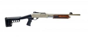 Emperor Firearms MPTAC12 2020 18.5 Pump Action 12GA Silver - MPTAC122020SILV