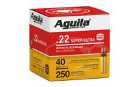 AGUILA  SUPER EXTRA STANDARD VELOCITY  .22 LR  SOLID POINT 40GR 50RD BOX