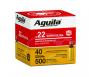 Aguila Subsonic .22 LR 40 gr Lead Solid Point 50 Bx/20 Cs Aguila Subsonic .22 LR 40 gr Lead Solid Point 50 Bx/20 Cs