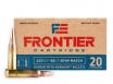 Hornady Frontier Boat Tail Hollow Point 223 Remington Ammo 20 Round Box - FR160
