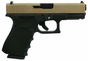 Glock G19 Gen3 Flat Dark Earth Slide 9mm Pistol - UI19502CMSFDE Glock G19 Gen3 Flat Dark Earth Slide 9mm Pistol - UI19502CMSFDE