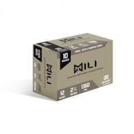 Mili Custom Ammunition #00- Buckshot 12 Gauge Ammo 2 3/4" 10 Round Box - M1200BUCK Mili Custom Ammunition #00- Buckshot 12 Gauge Ammo 2 3/4" 10 Round Box - M1200BUCK