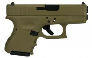 Glock G26 Gen3 Flat Dark Earth 9mm Pistol - UI26502FDE
