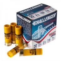 Challenger First Class 20 GA 2-3/4" 7/8oz #9 250rd - CTA209 Challenger First Class 20 GA 2-3/4" 7/8oz #9 250rd - CTA209