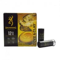 Browning Dove & Clay Lead Shot 12 Gauge Ammo 25 Round Box