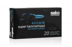 Sako Ammo Super Hammerhead 6.5x55 SE 140gr 20rd box