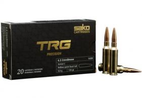 Sako TRG Precision Boat Tail Hollow Point 6.5mm Creedmoor Ammo 20 Round Box - C663160HSA10X