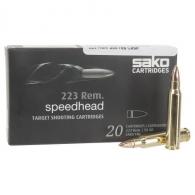 Sako Speedhead Full Metal Jacket 223 Remington Ammo 20 Round Box - C611105GSA10x