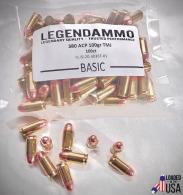 Legend Basic .380ACP 100gr TMJ 100ct