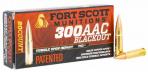 Fort Scott Munitions TUI Solid Copper 300 AAC Blackout Ammo 115 gr 20 Round Box - 300115scv