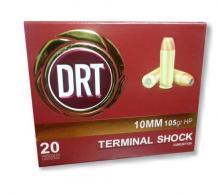 DRT 10mm 105GR Terminal Shock 20 Round Box - 11010520