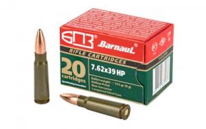 Barnaul 7.62x39mm 123gr Hollow Point 20rd box