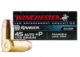 Main product image for Winchester Ranger Lead Free Frangible 45 ACP Ammo 175gr  50 Round Box