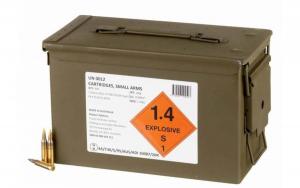 ADI F1 M2A1  5.56 NATO  Full Metal Jacket 62gr 900 Round Ammo Can - ADI556F1LP