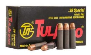 TulAmmo Full Metal Jacket 38 Special Ammo 50 Round Box - UL038130 TulAmmo Full Metal Jacket 38 Special Ammo 50 Round Box - UL038130