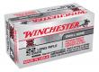 Main product image for Winchester Super X Plated Hollow Point 22 Long Rifle Ammo 222 Round Box