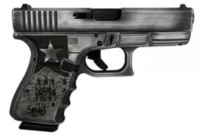 Glock G19 Gen3 9mm Texas Silver Pistol - PI19502TXS Glock G19 Gen3 9mm Texas Silver Pistol - PI19502TXS