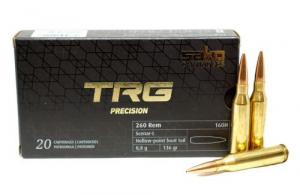 Sako TRG Precision Boat Tail Hollow Point 260 Remington Ammo 20 Round Box