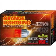 Brenneke Orange Lightning Slug 12ga 2-3/4" 1oz 5rd box - SL122OL Brenneke Orange Lightning Slug 12ga 2-3/4" 1oz 5rd box - SL122OL