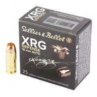 Sellier & Bellot XRG Defense Handgun Ammuntion 10mm Auto 130gr HP 1362 fps 25/ct - SB10XRG Sellier & Bellot XRG Defense Handgun Ammuntion 10mm Auto 130gr HP 1362 fps 25/ct - SB10XRG