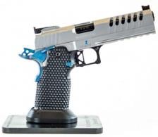 MPA DS9 Hybrid 9mm PVD Coated Stainless Frame & Slide, Blue Controls