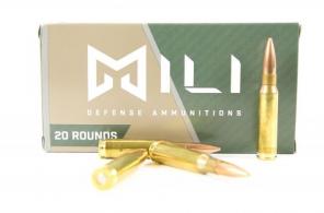 Mili Custom Ammo 308Win 175gr OTM 20rd box - M308C175B Mili Custom Ammo 308Win 175gr OTM 20rd box - M308C175B