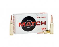 Hornady Match Ammo  6.5 Creedmoor 140gr BTHP 20rd box