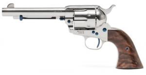 Standard Manufacturing SAA 45 Long Colt 4 3/4" Nickel 1-Piece Grip