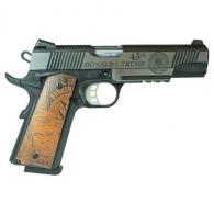 SDS Imports Exclusive "Trump" 1911 Duty SS45R Handgun .45 ACP 8rd 5" Barrel Stainless Steel w/Rail